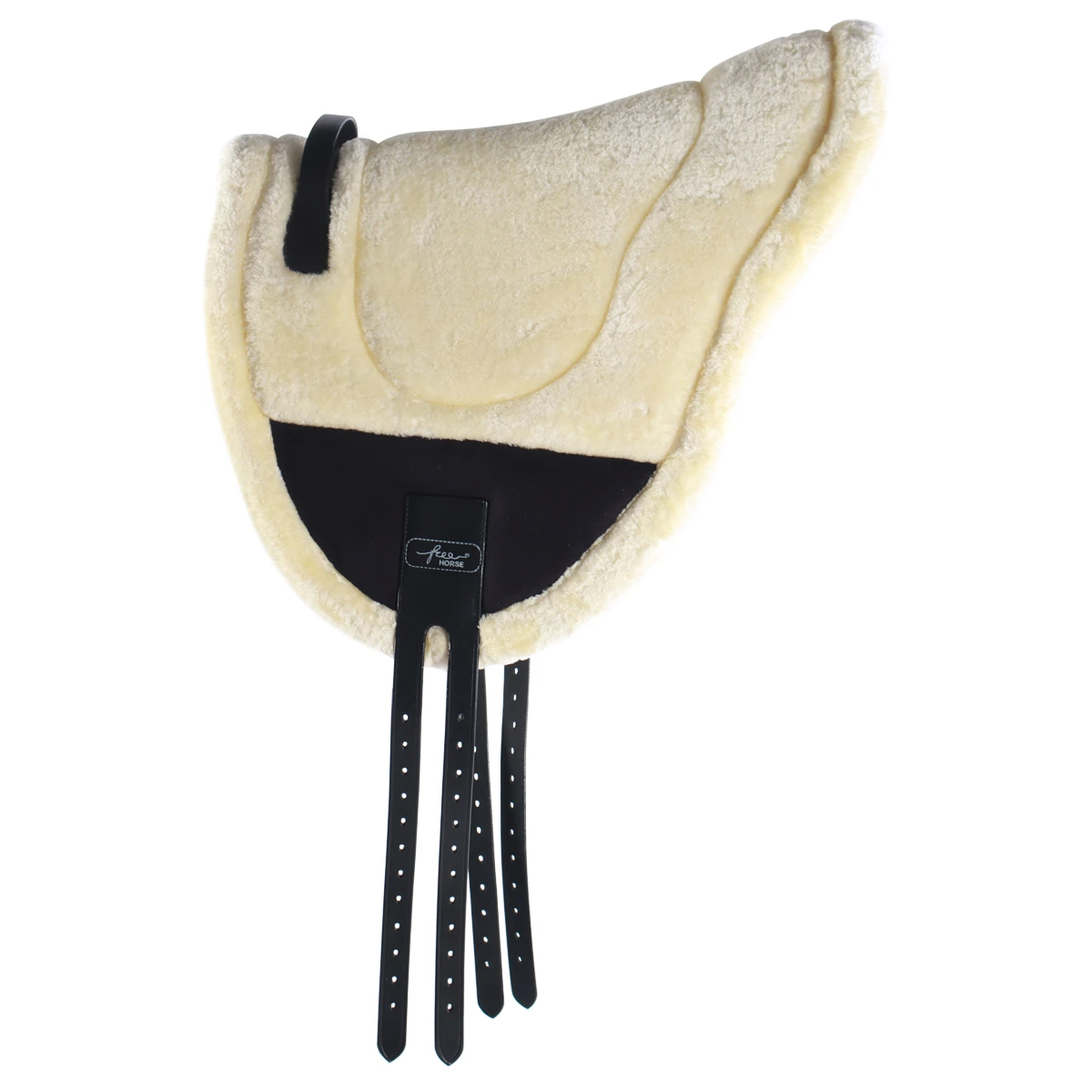 Barebackpad Free Horse FHRae Naturel 2 Barebackpad Free Horse FHRae Naturel - Afbeelding 2
