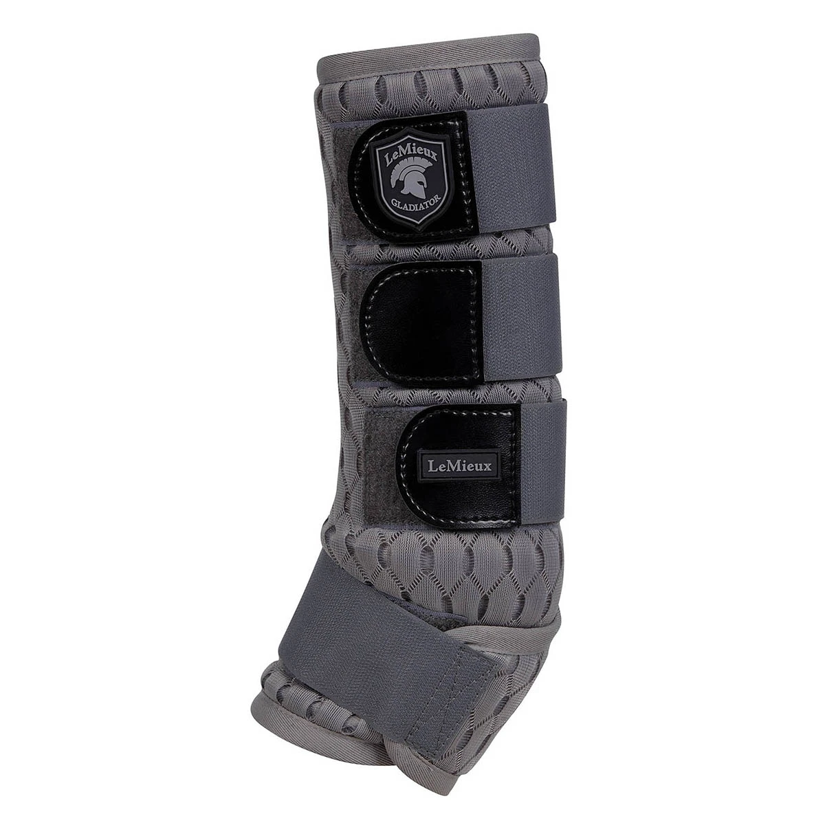 Beenbeschermers LeMieux Gladiator Mesh Fly Grijs 1 Beenbeschermers LeMieux Gladiator Mesh Fly Grijs