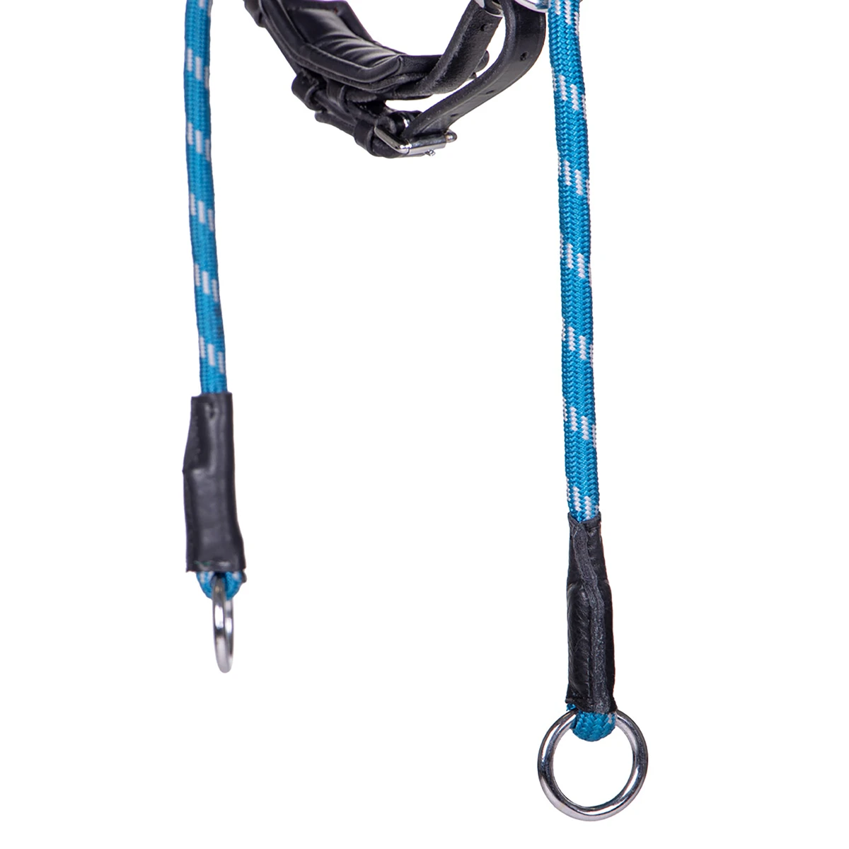 Bitloos Hoofdstel QHP Thunderbolt Black-blue 5 Bitloos Hoofdstel QHP Thunderbolt Black-blue - Afbeelding 5