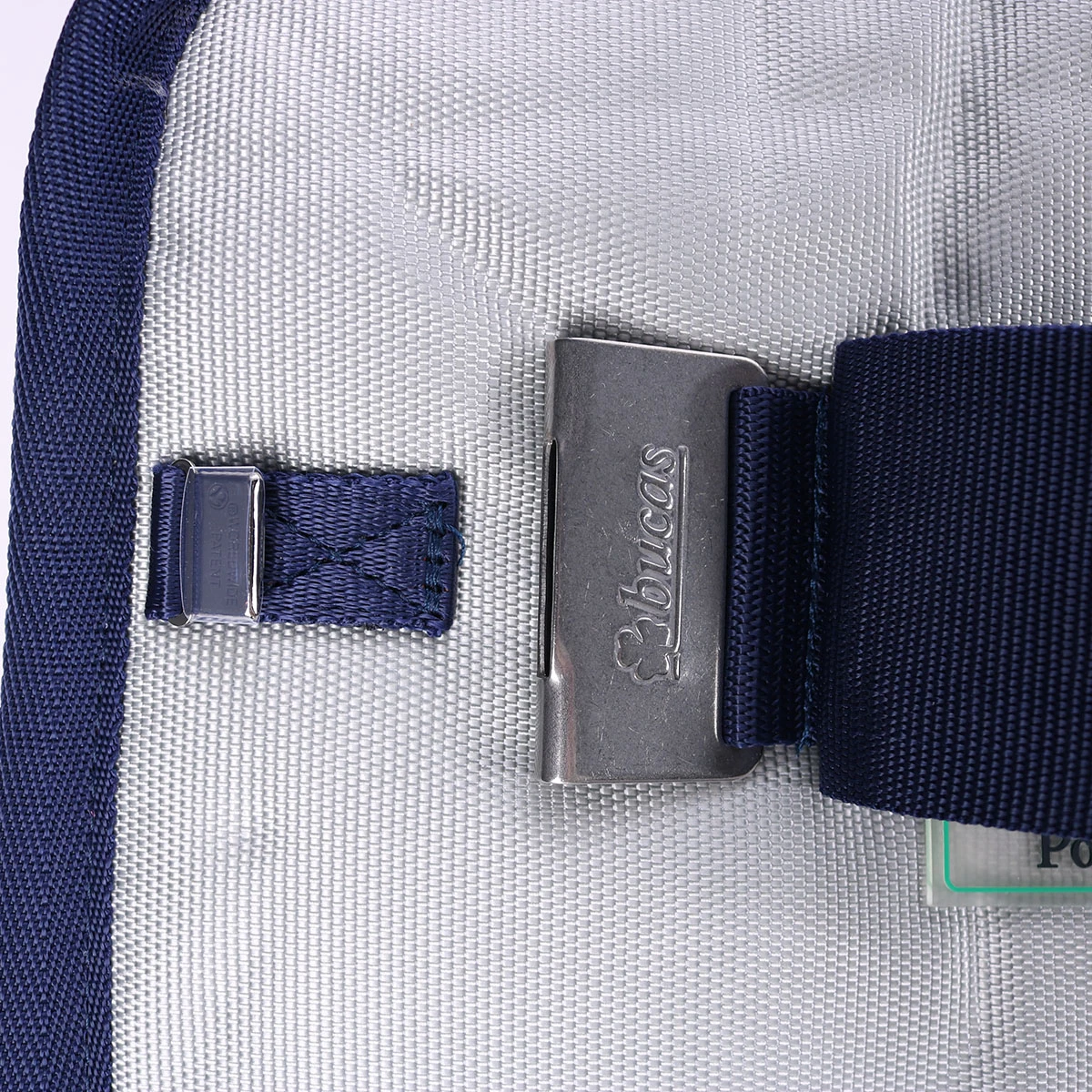 Deken Bucas Power Turnout Rain 0gr Zilver 4 Deken Bucas Power Turnout Rain 0gr Zilver - Afbeelding 4