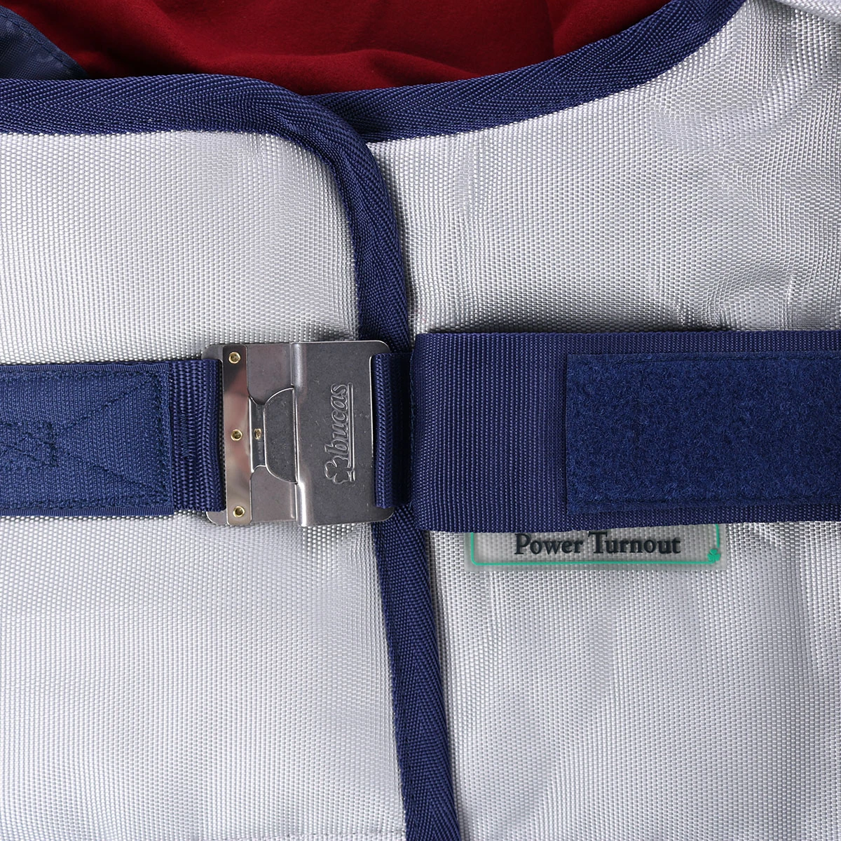 Deken Bucas Power Turnout Rain 0gr Zilver 5 Deken Bucas Power Turnout Rain 0gr Zilver - Afbeelding 5