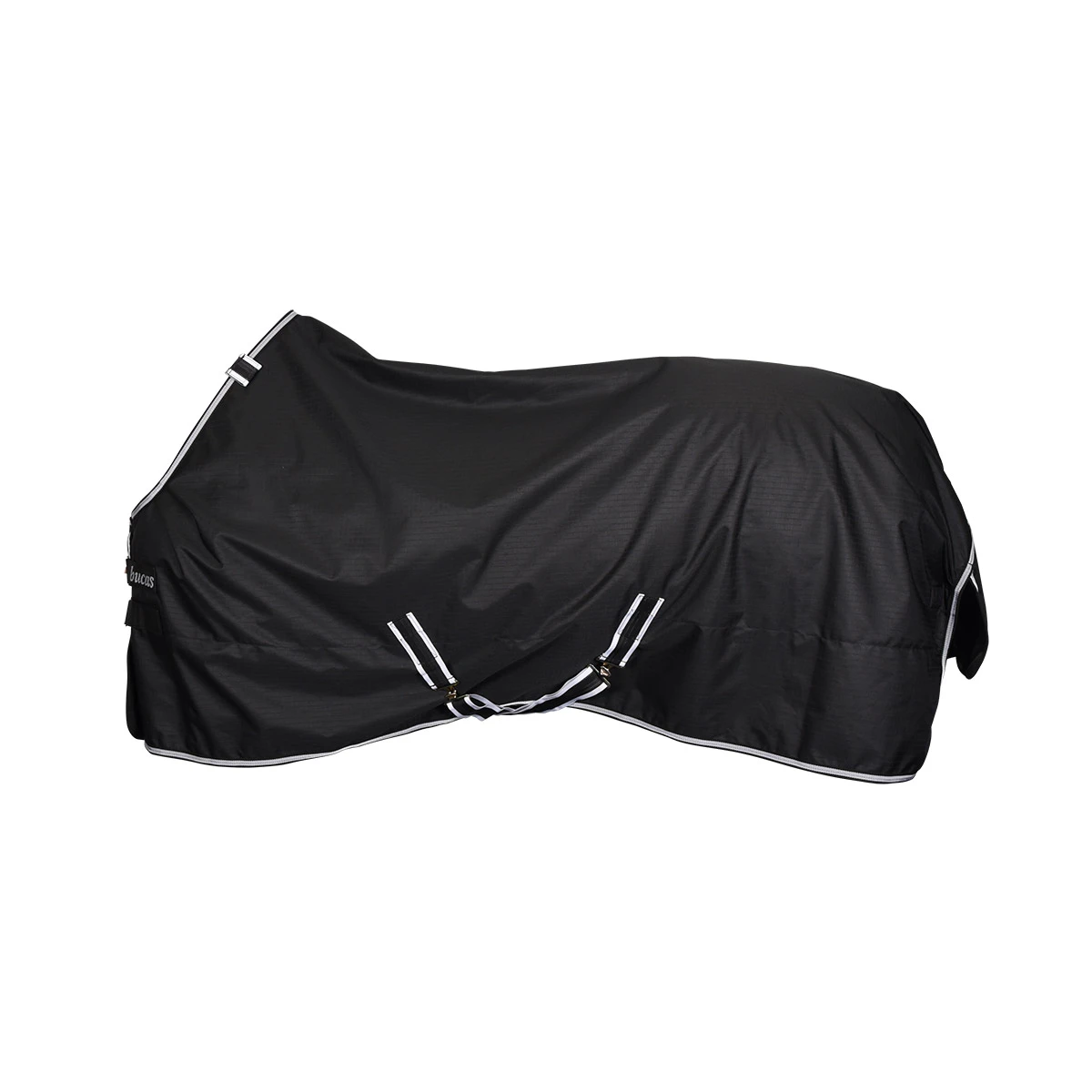 Deken Bucas Trotting Turnout 200gr Zwart-wit 1 Deken Bucas Trotting Turnout 200gr Zwart-wit