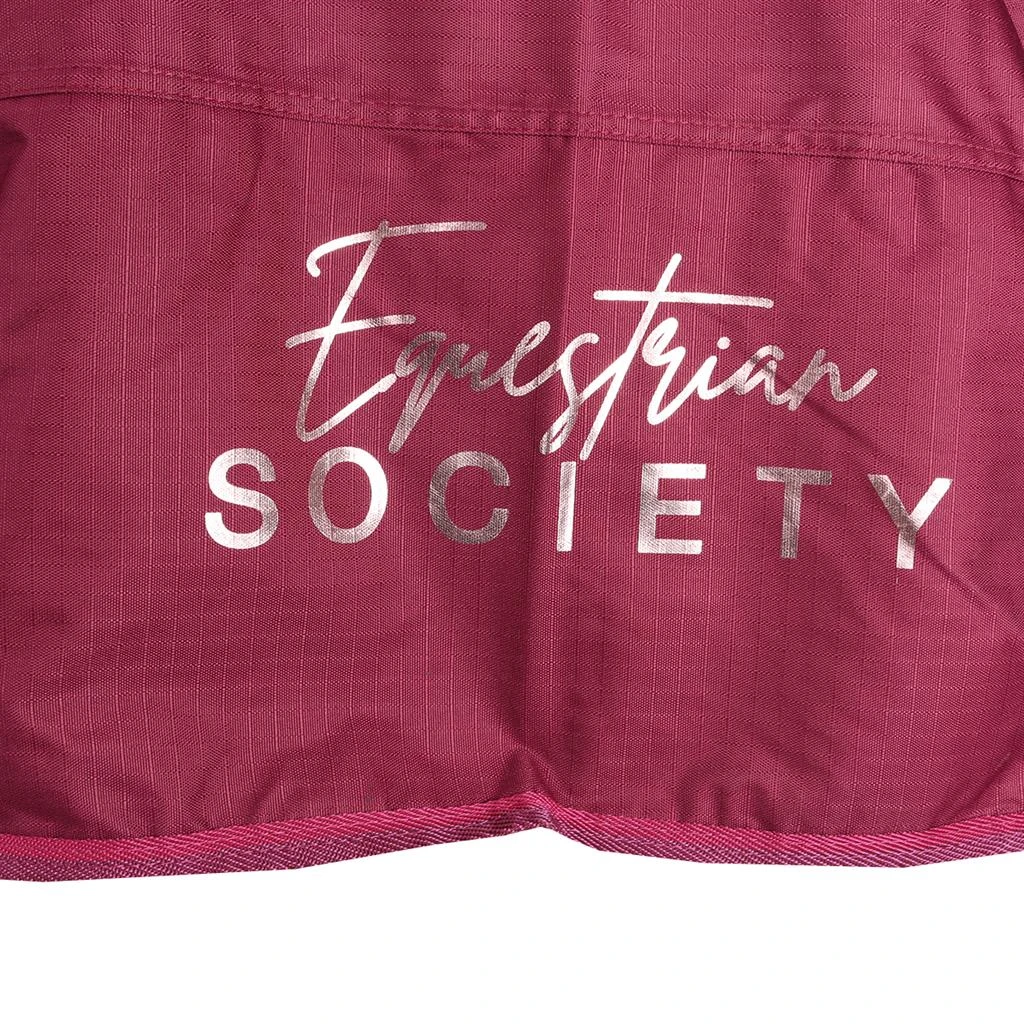 Deken Harry's Horse Thor 0gr Donkerpaars 2 Deken Harry's Horse Thor 0gr Donkerpaars - Afbeelding 2