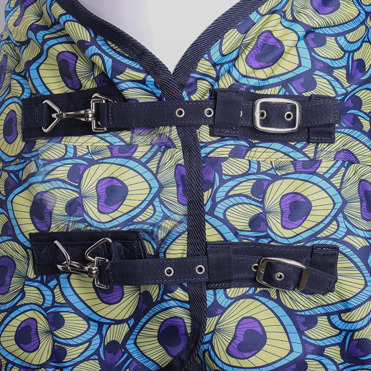 Deken Horsegear Peacock 100gr Multicolor 3 Deken Horsegear Peacock 100gr Multicolor - Afbeelding 3