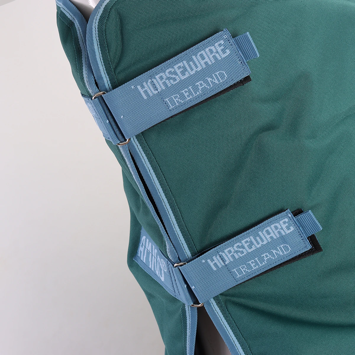 Deken Horseware Amigo Bravo 1200D Plus 100gr Disc Groen 3 Deken Horseware Amigo Bravo 1200D Plus 100gr Disc Groen - Afbeelding 3