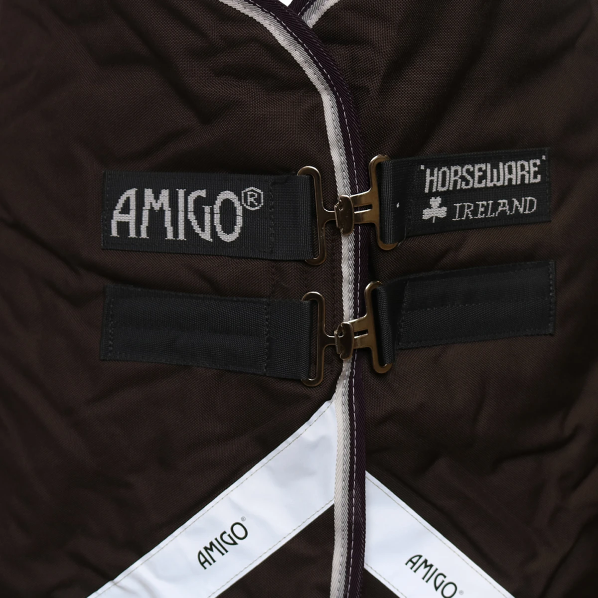 Deken Horseware Amigo Bravo 250gr Donkergrijs 2 Deken Horseware Amigo Bravo 250gr Donkergrijs - Afbeelding 2