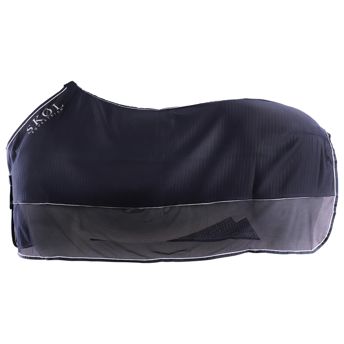 Deken SKØL Cooler Ebba Donkerblauw 1 Deken SKØL Cooler Ebba Donkerblauw