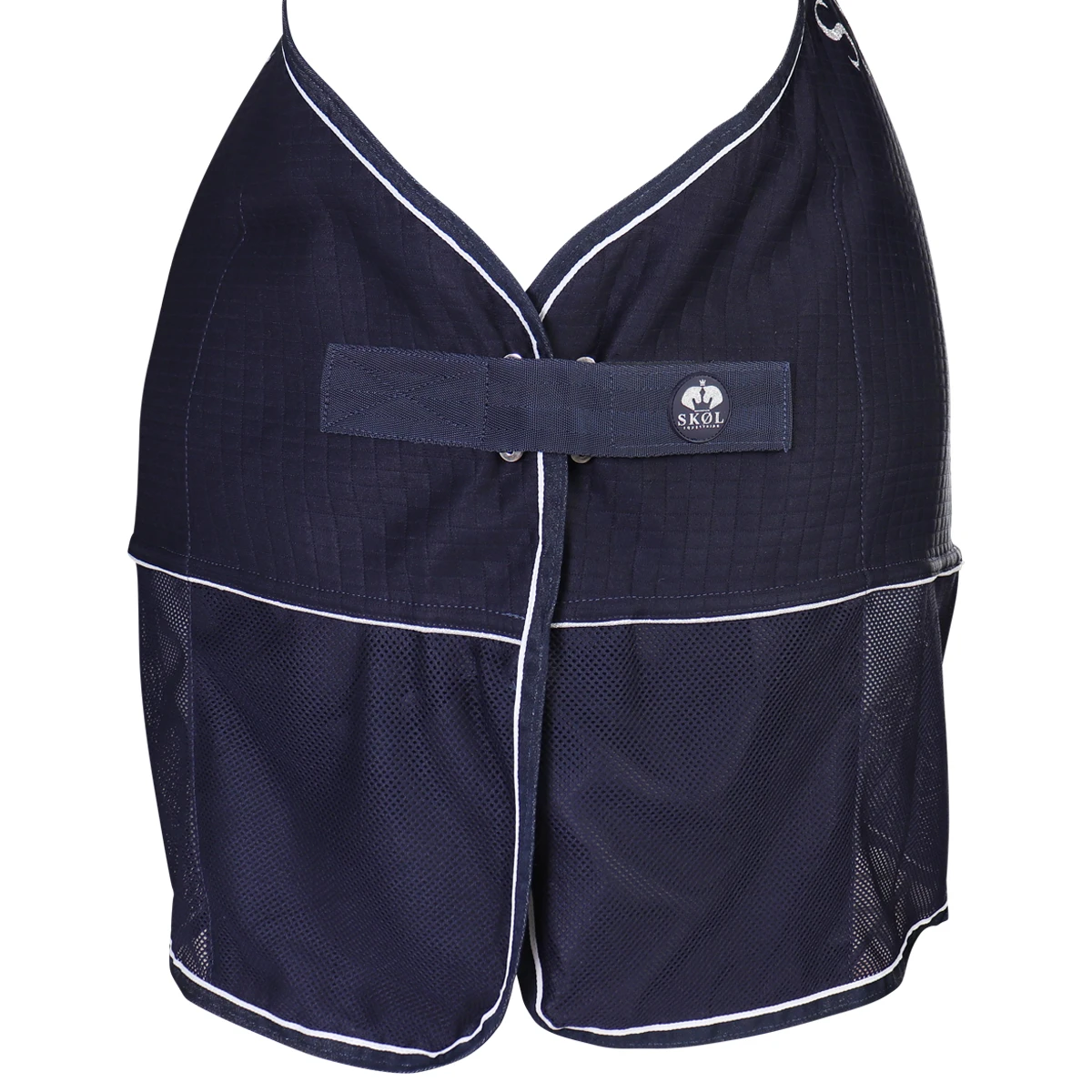 Deken SKØL Cooler Ebba Donkerblauw 2 Deken SKØL Cooler Ebba Donkerblauw - Afbeelding 2