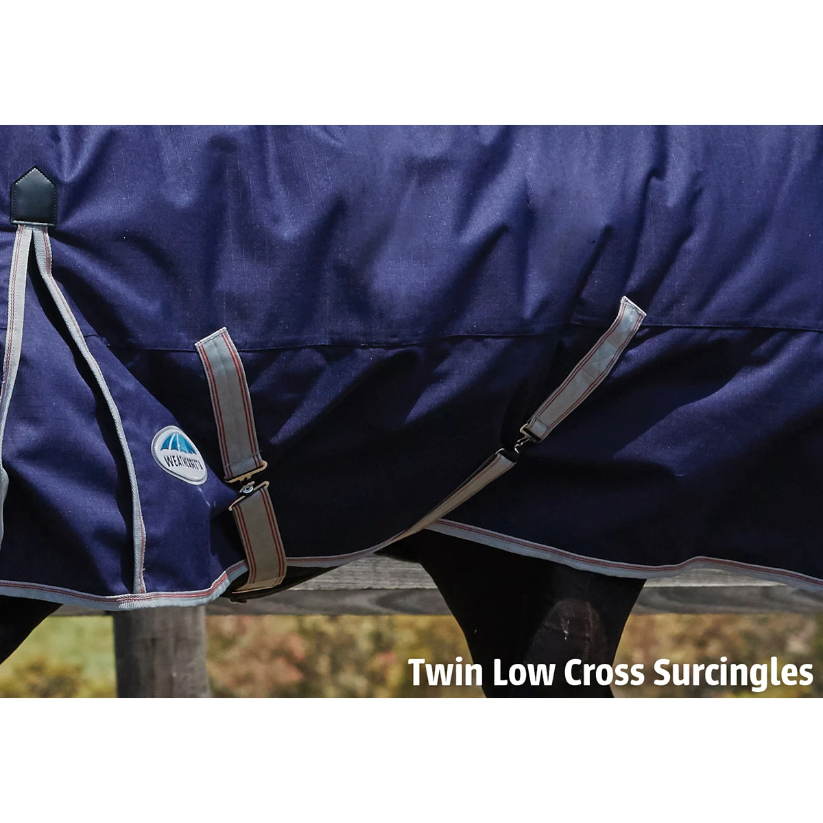 Deken WeatherBeeta ComFiTec Essential Combo 360gr Donkerblauw-zilver 5 Deken WeatherBeeta ComFiTec Essential Combo 360gr Donkerblauw-zilver - Afbeelding 5