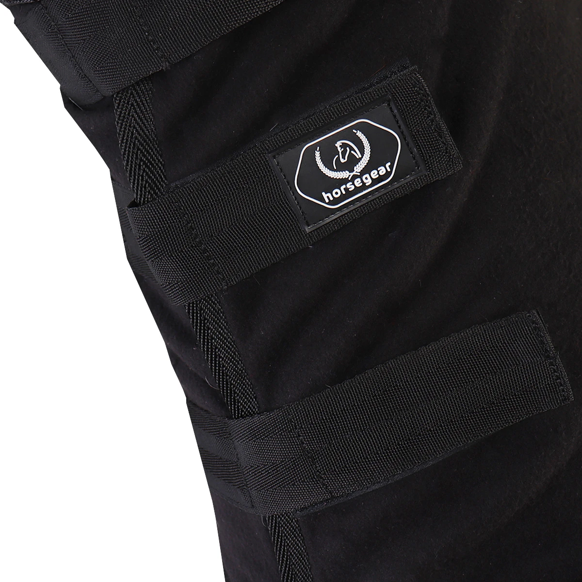 Halsstuk Horsegear Fleece Zwart 2 Halsstuk Horsegear Fleece Zwart - Afbeelding 2