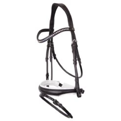 Hoofdstel BR Southam Zwart-wit