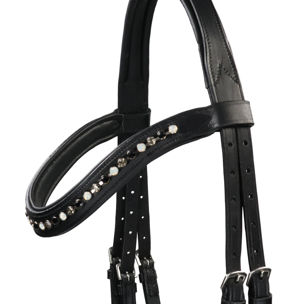 Hoofdstel Epplejeck EJDakota Zwart-wit 2 Hoofdstel Epplejeck EJDakota Zwart-wit - Afbeelding 2