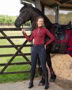 Hoofdstel QHP Chianti Zwart-rood -Default Template 3 hoofdstel qhp chianti zwart rood 1500x1500 124754