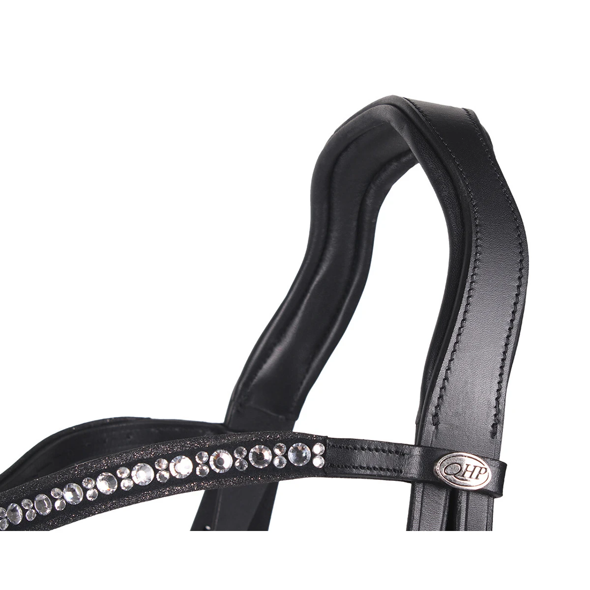 Hoofdstel QHP Orlando Zwart 5 Hoofdstel QHP Orlando Zwart - Afbeelding 5