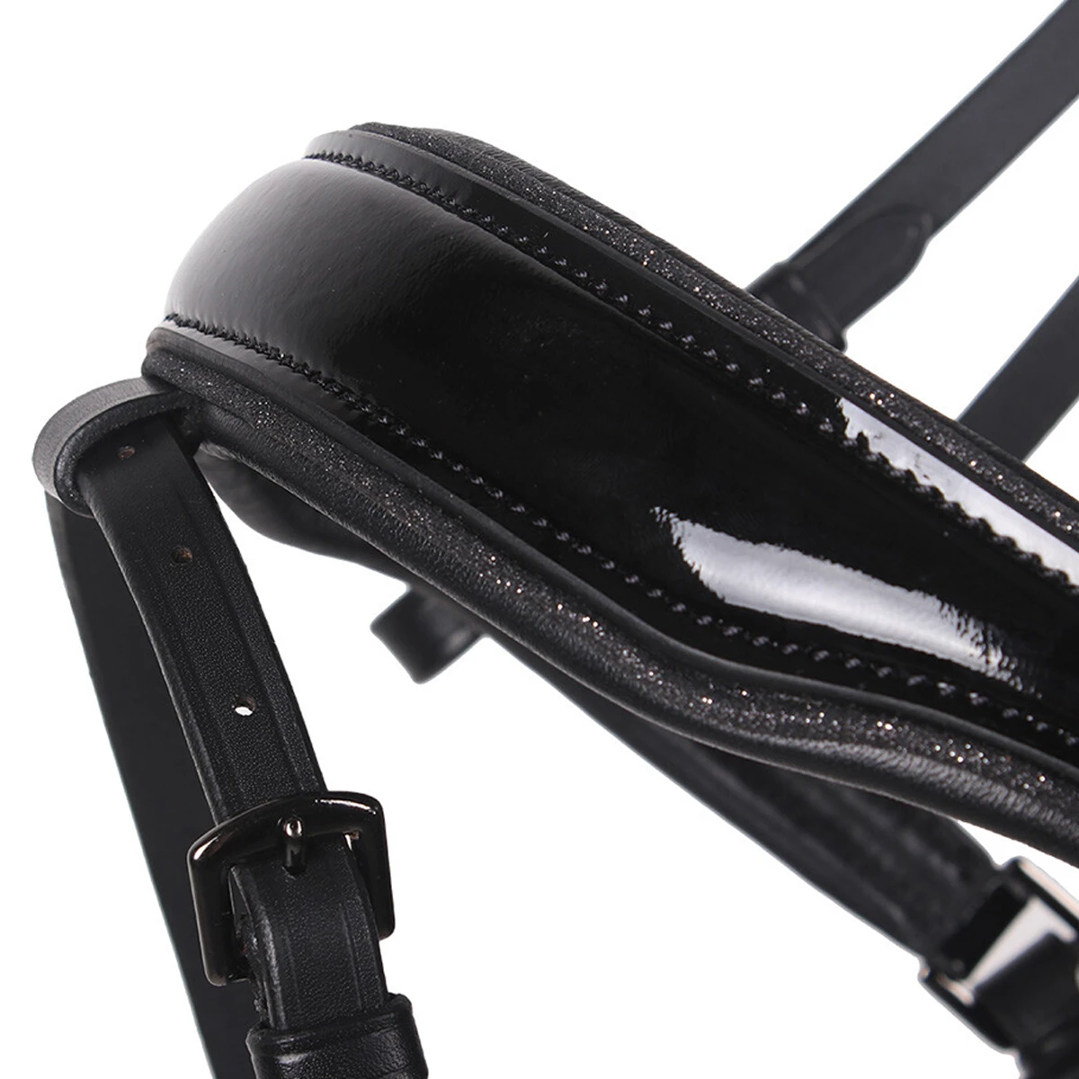 Hoofdstel QHP Orlando Zwart 7 Hoofdstel QHP Orlando Zwart - Afbeelding 7