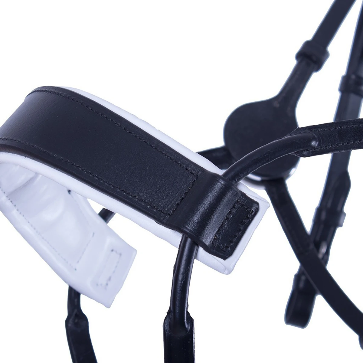 Hoofdstel QHP Ostara Zwart 2 Hoofdstel QHP Ostara Zwart - Afbeelding 2