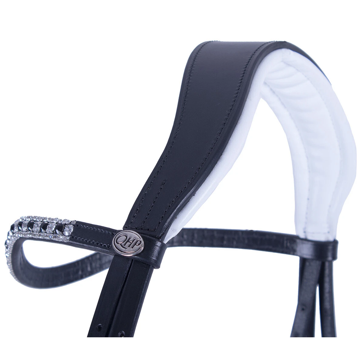 Hoofdstel QHP Ostara Zwart 4 Hoofdstel QHP Ostara Zwart - Afbeelding 4