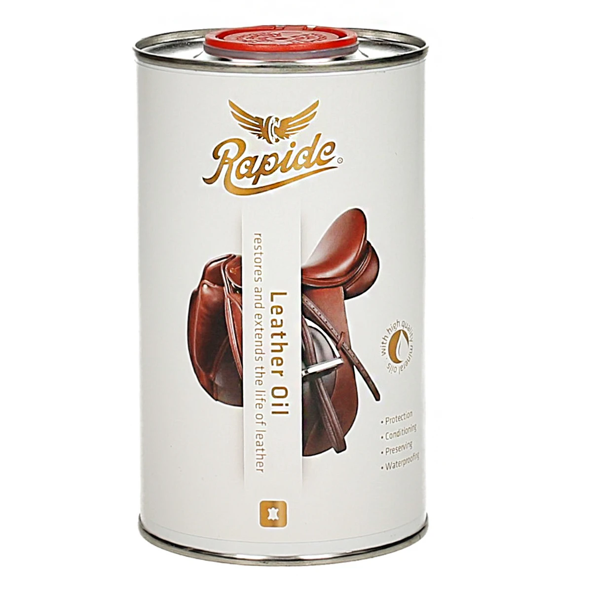 Lederolie Rapide Bruin 1 Lederolie Rapide Bruin