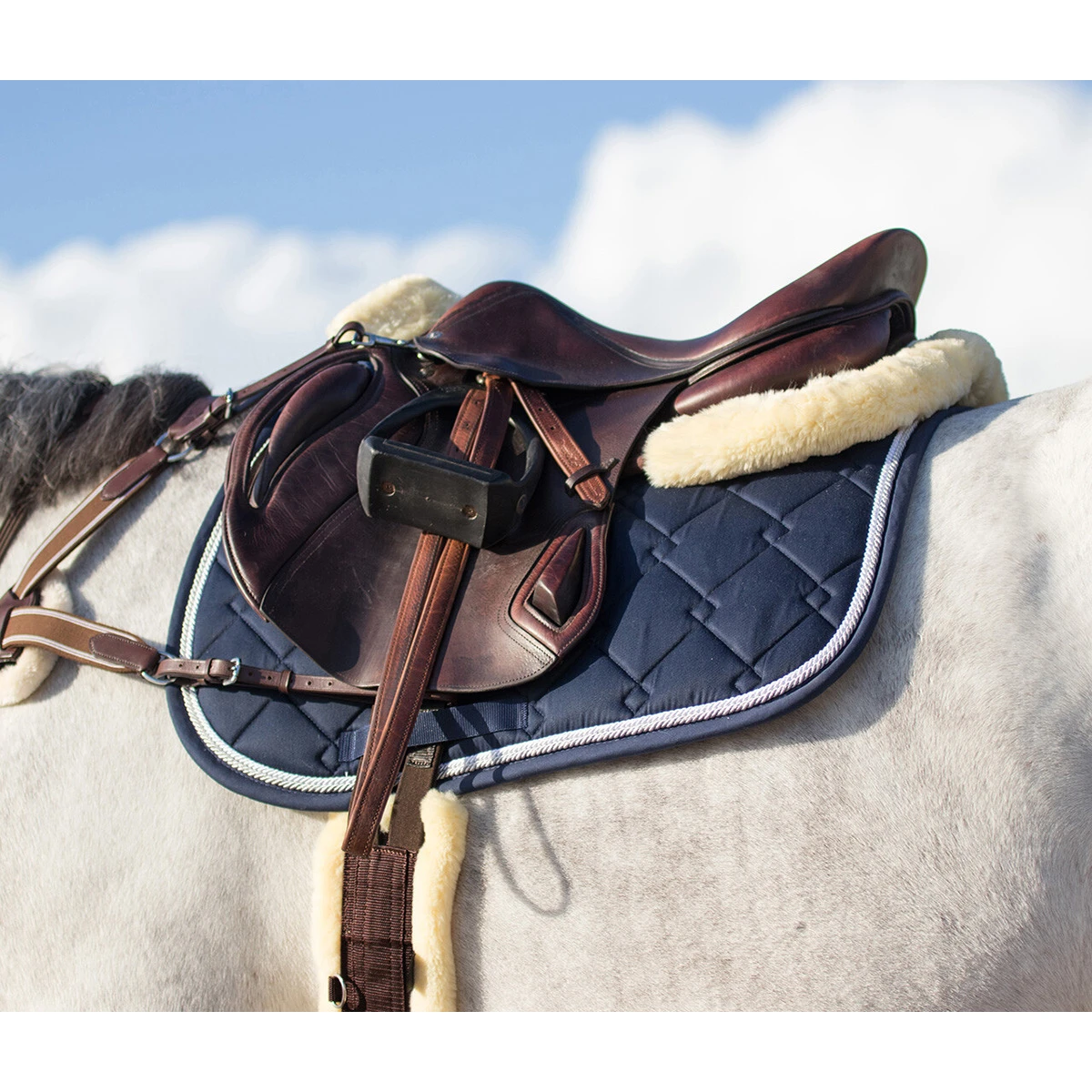 Onderlegger QHP Ontario Donkerbruin 3 Onderlegger QHP Ontario Donkerbruin - Afbeelding 3