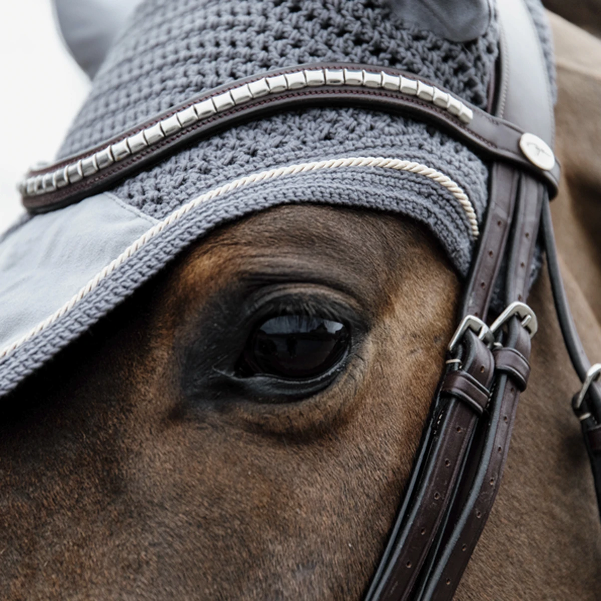 Oornetje Kentucky Wellington Velvet Grijs 2 Oornetje Kentucky Wellington Velvet Grijs - Afbeelding 2