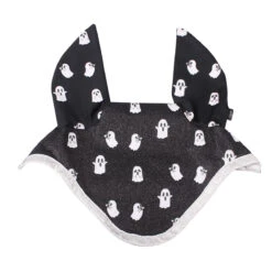 Oornetje QHP Halloween Ghost Zwart-wit