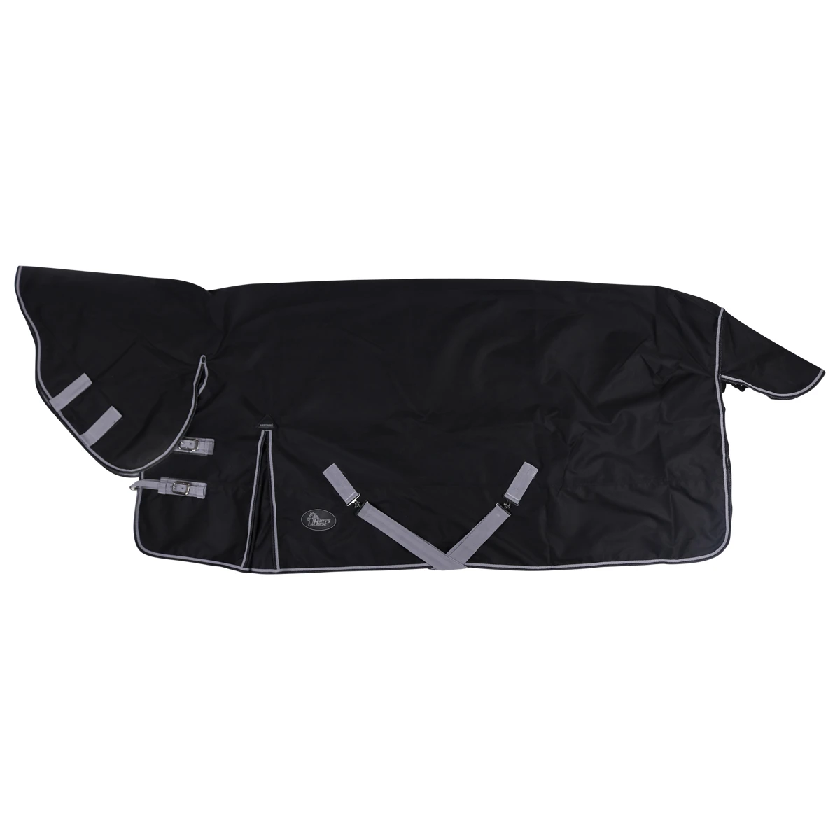 Regendeken Harrys Horse Thor 0gr Met Nek Zwart 1 Regendeken Harrys Horse Thor 0gr Met Nek Zwart