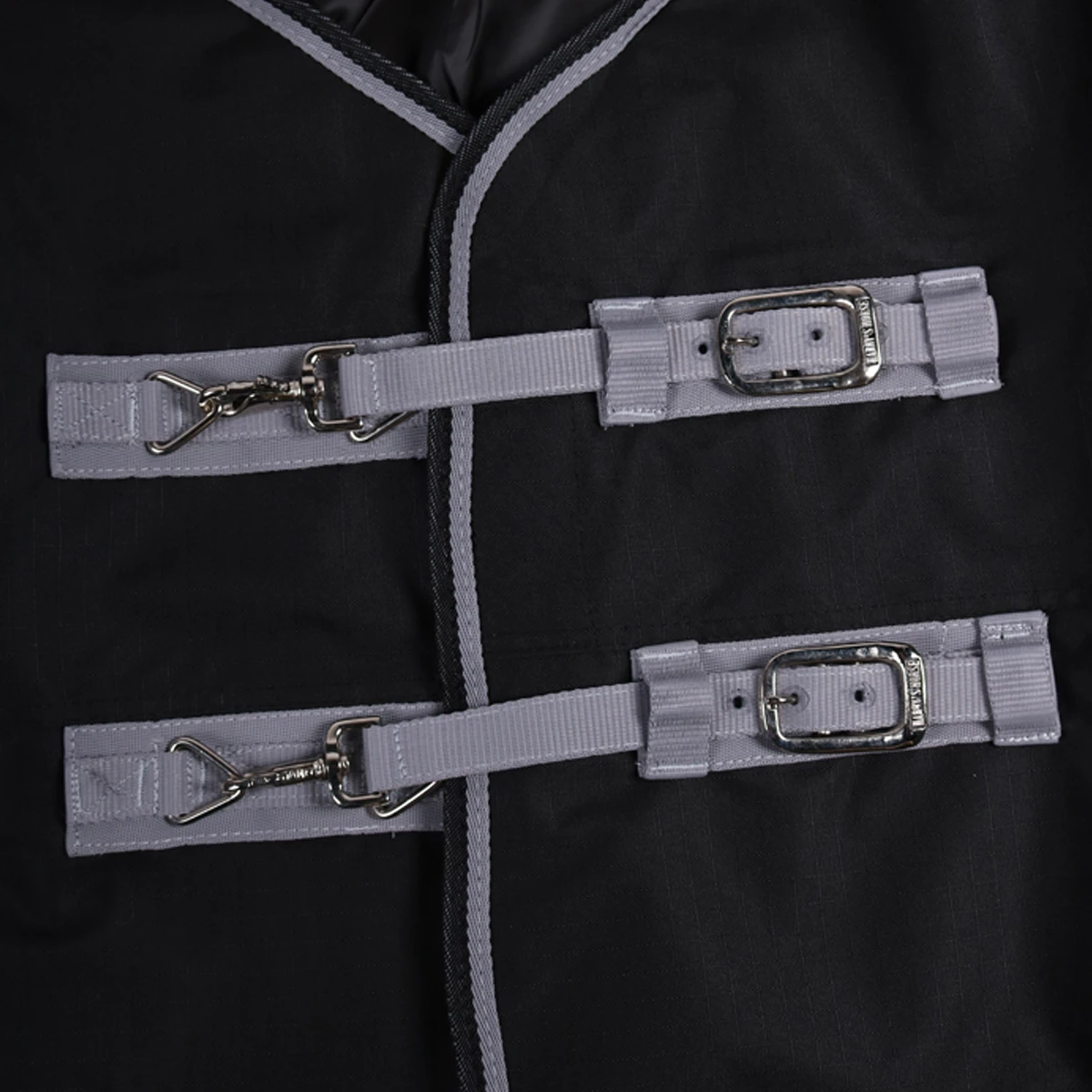 Regendeken Harrys Horse Thor 0gr Met Nek Zwart 3 Regendeken Harrys Horse Thor 0gr Met Nek Zwart - Afbeelding 3