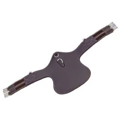 Singel Horka Met Buikflap Bruin-zilver