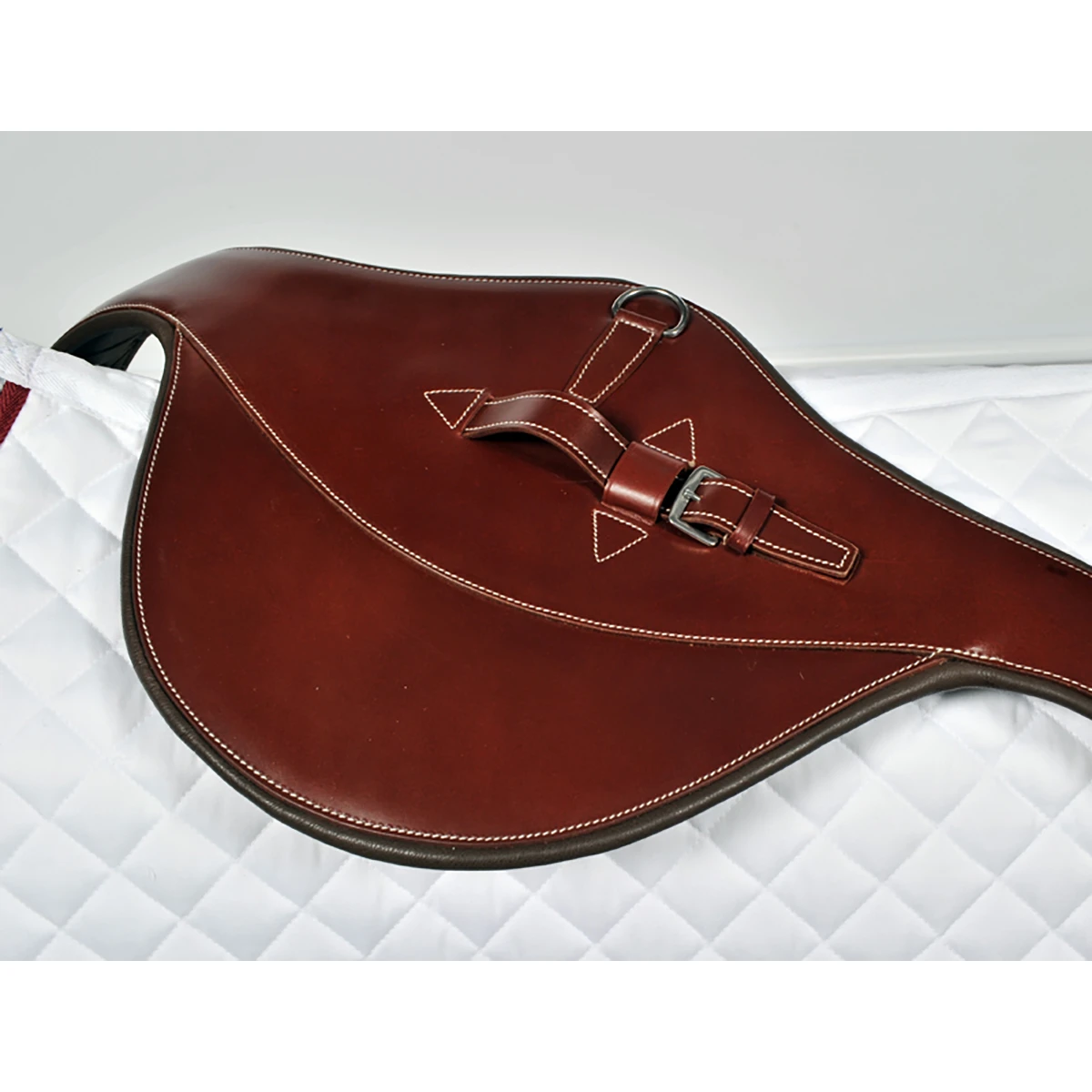 Singel LJ Leathers Met Buikflap Bruin 2 Singel LJ Leathers Met Buikflap Bruin - Afbeelding 2