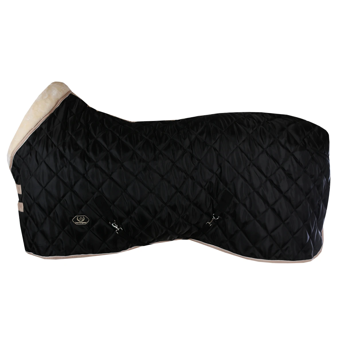 Staldeken Horsegear Lodix 150gr Black-beige 1 Staldeken Horsegear Lodix 150gr Black-beige