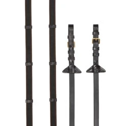 Teugels LeMieux Rubber Grip Continental Bruin-goud