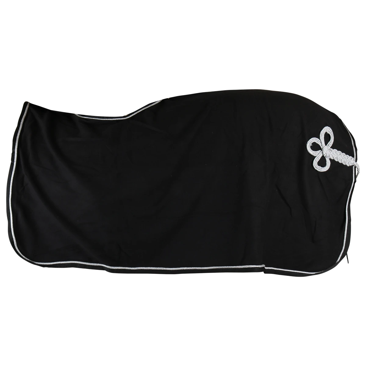 Uitrijdeken Horsegear Luxe Zwart-zilver 1 Uitrijdeken Horsegear Luxe Zwart-zilver