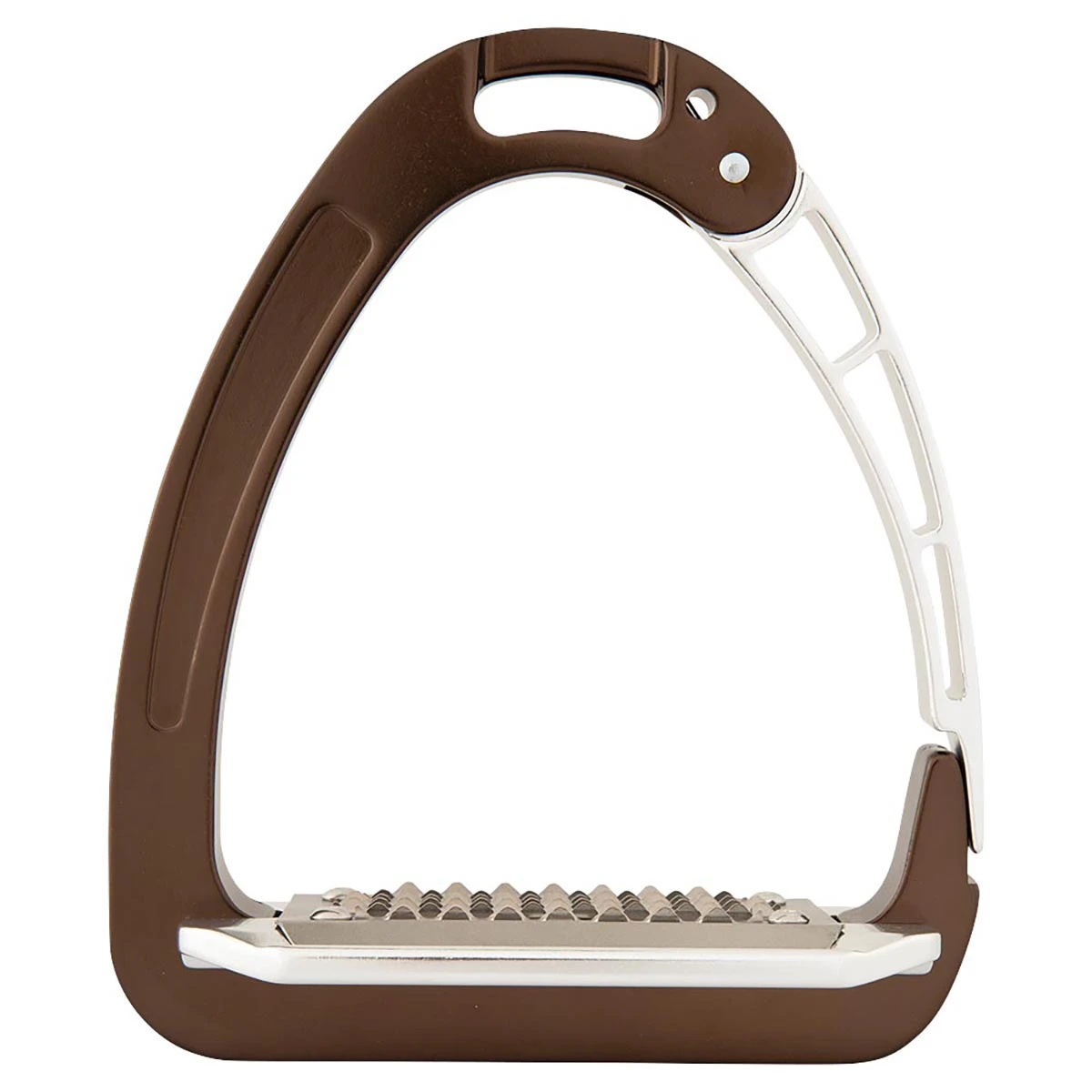 Veiligheidsbeugels Acavallo Arena AluPLUS Bruin 2 Veiligheidsbeugels Acavallo Arena AluPLUS Bruin - Afbeelding 2