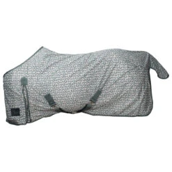 Vliegendeken Harry's Horse STOUT! Teal Grijs