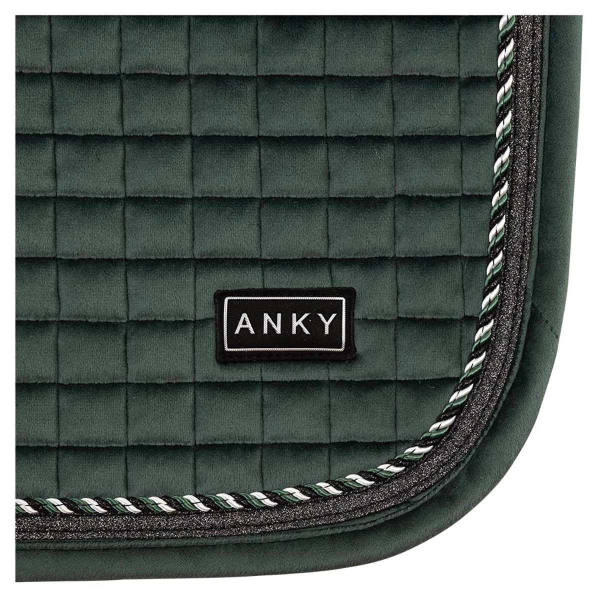 Zadeldek Anky Velvet Groen 2 Zadeldek Anky Velvet Groen - Afbeelding 2