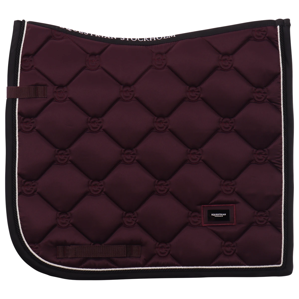 Zadeldek Equestrian Stockholm Black Raven Paars 1 Zadeldek Equestrian Stockholm Black Raven Paars