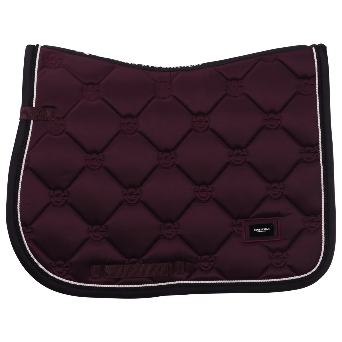 Zadeldek Equestrian Stockholm Black Raven Paars 3 Zadeldek Equestrian Stockholm Black Raven Paars - Afbeelding 3