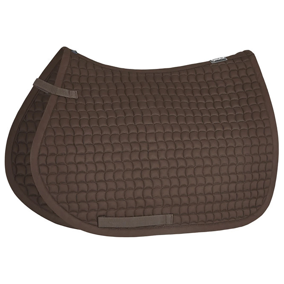 Zadeldek Eskadron Cotton Uni Donkerbruin 2 Zadeldek Eskadron Cotton Uni Donkerbruin - Afbeelding 2