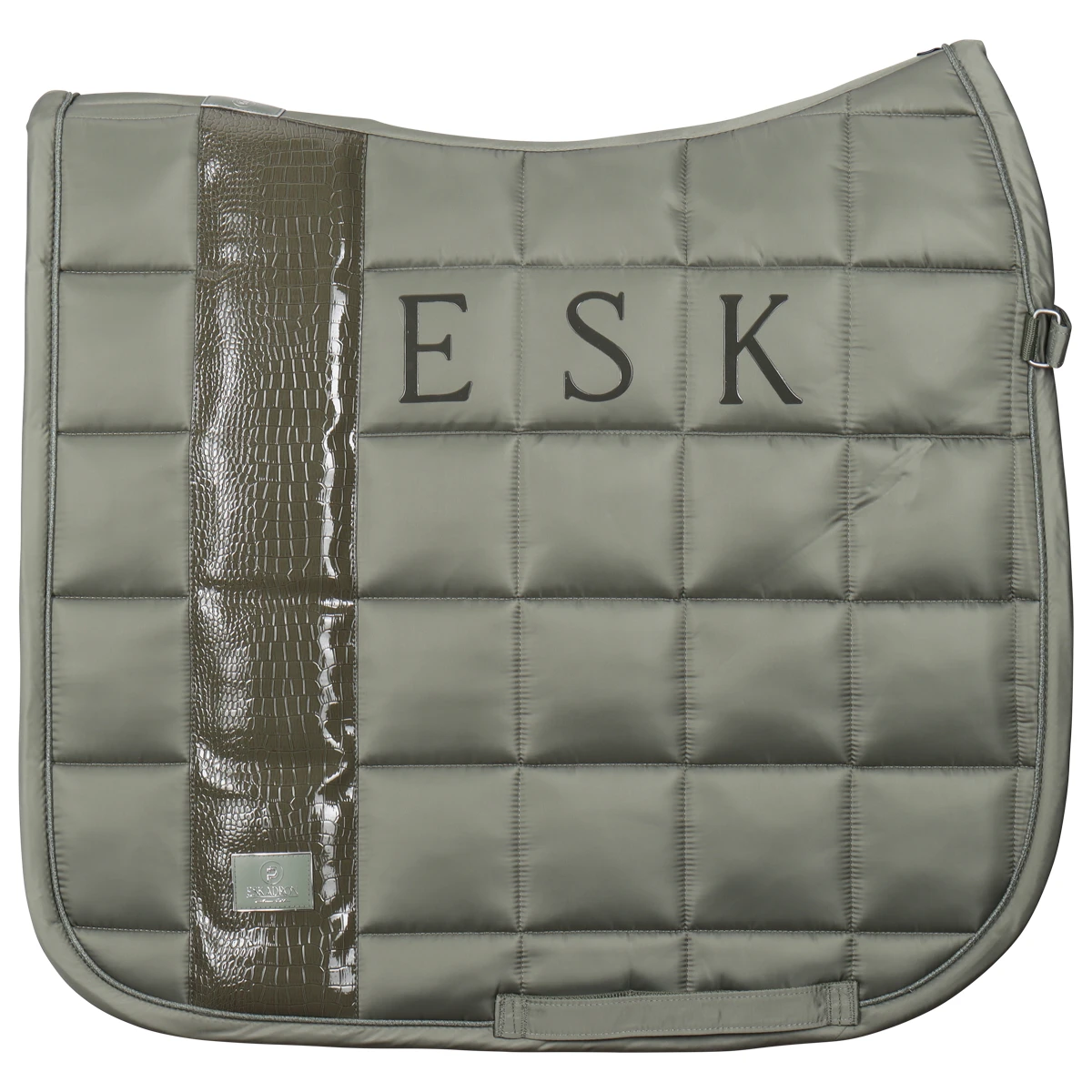 Zadeldek Eskadron Platinum Big Square Glossy Groen 2 Zadeldek Eskadron Platinum Big Square Glossy Groen - Afbeelding 2