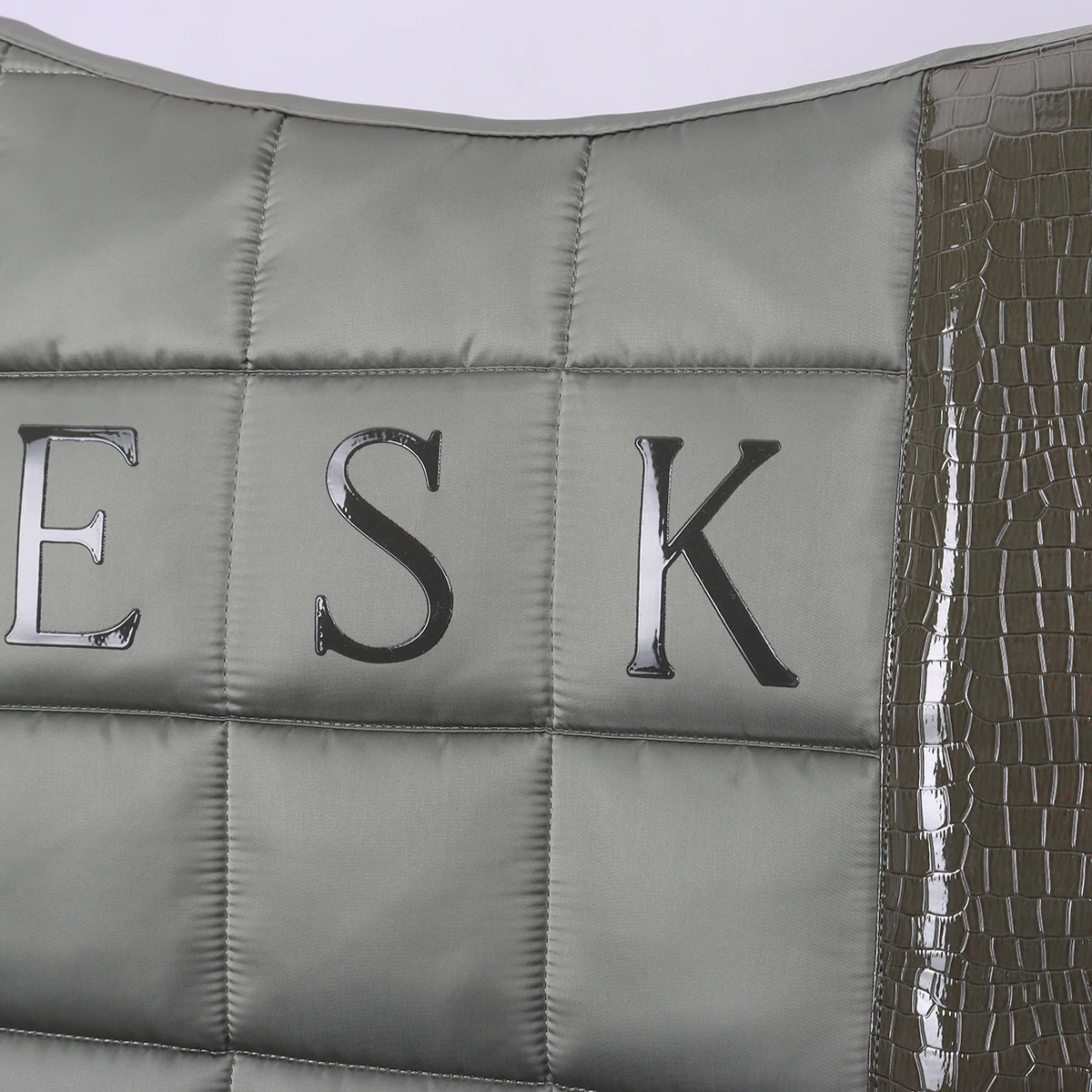 Zadeldek Eskadron Platinum Big Square Glossy Groen 6 Zadeldek Eskadron Platinum Big Square Glossy Groen - Afbeelding 6