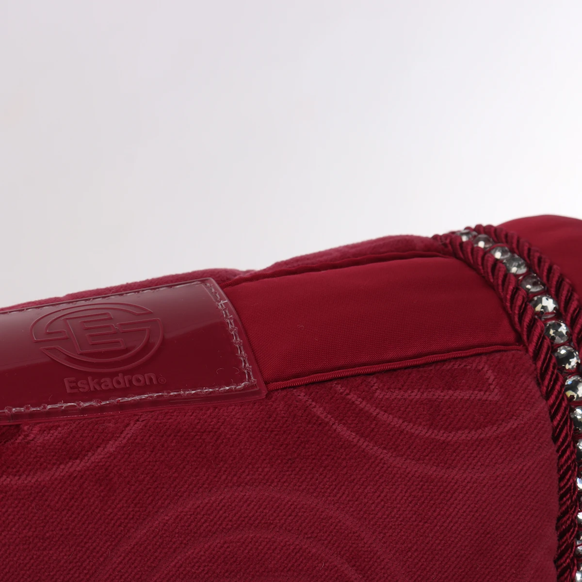 Zadeldek Eskadron Reflexx Velvet Crystal Rood 5 Zadeldek Eskadron Reflexx Velvet Crystal Rood - Afbeelding 5