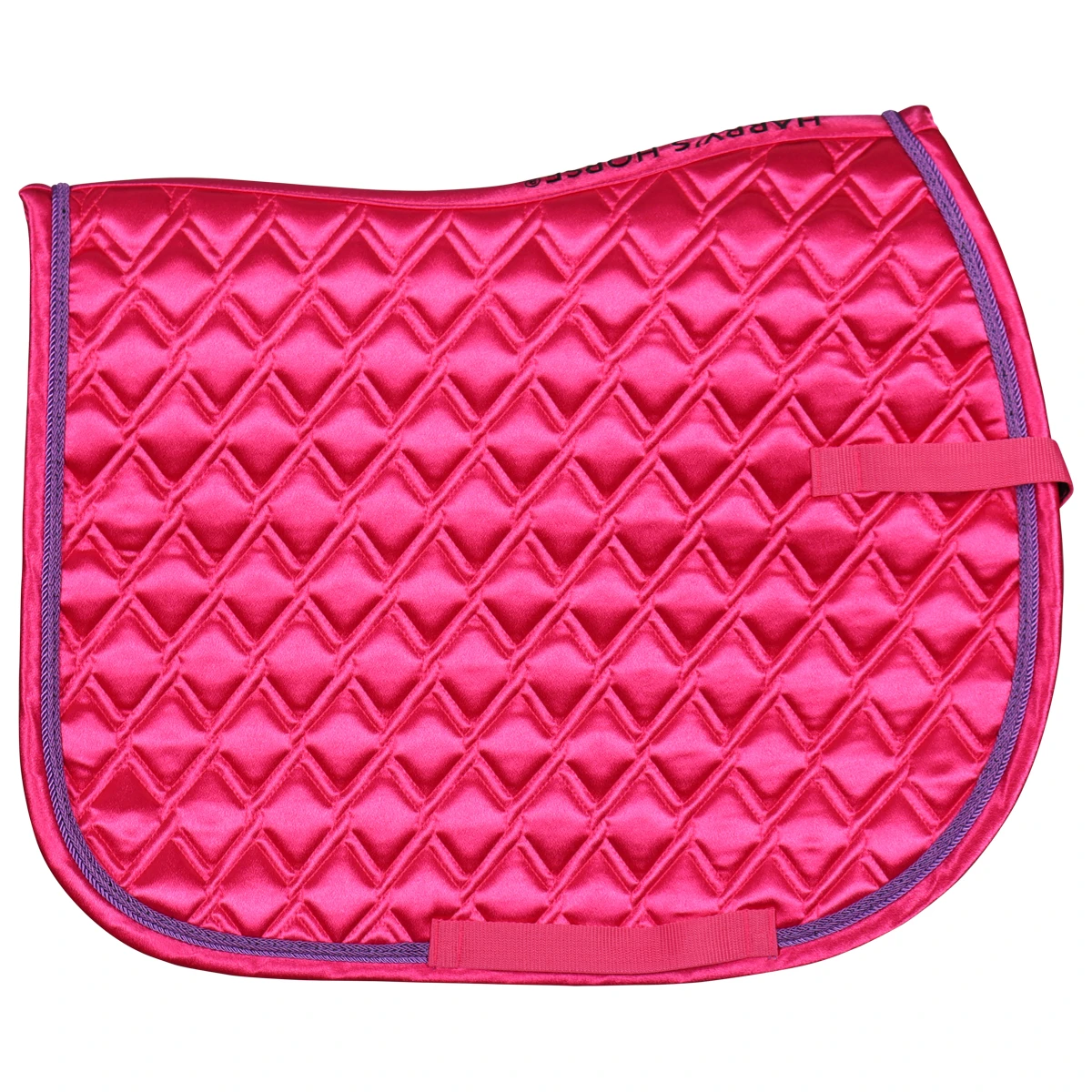 Zadeldek Harry's Horse Diva Fuchsia Donkerroze 2 Zadeldek Harry's Horse Diva Fuchsia Donkerroze - Afbeelding 2