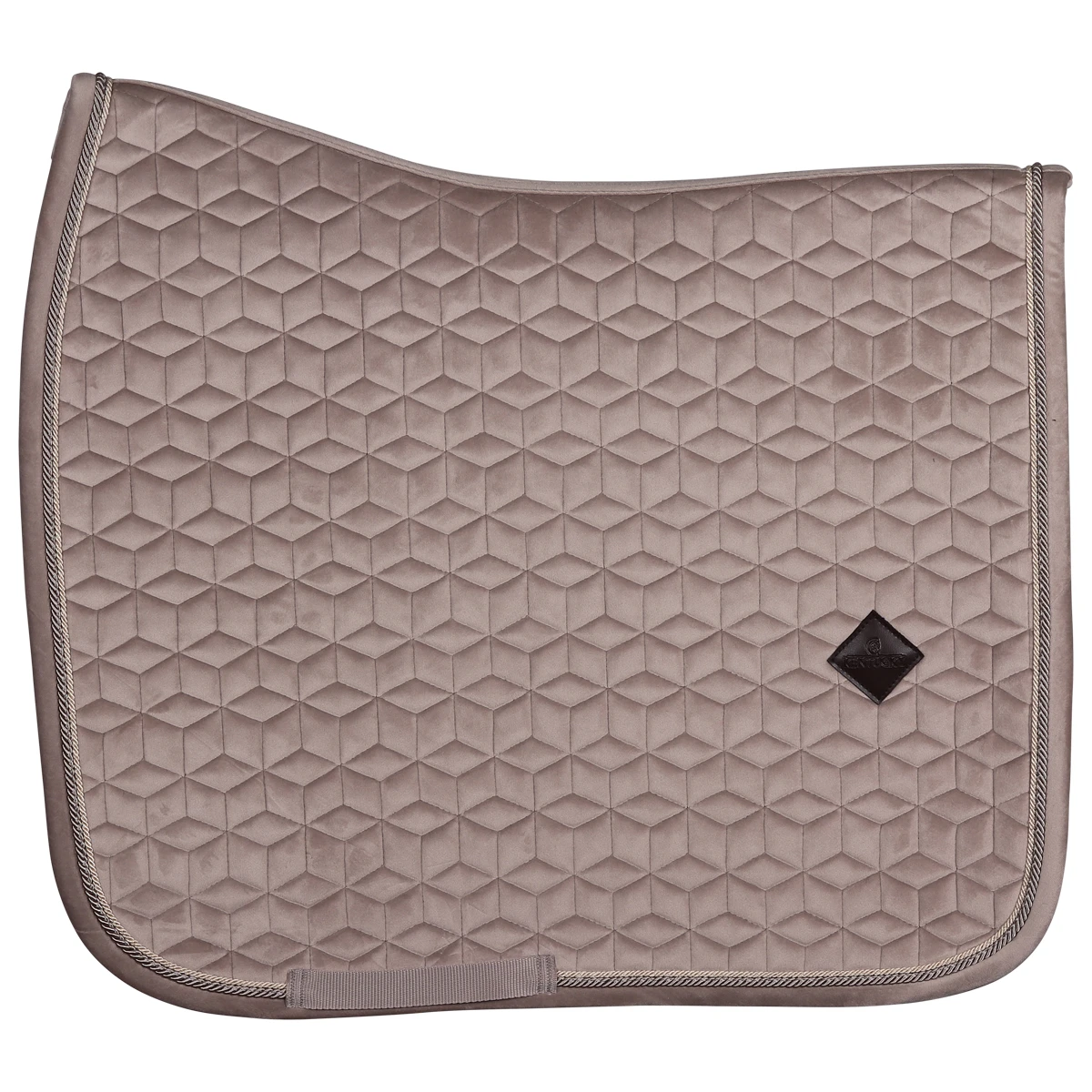 Zadeldek Kentucky Basic Velvet Lichtbruin 1 Zadeldek Kentucky Basic Velvet Lichtbruin