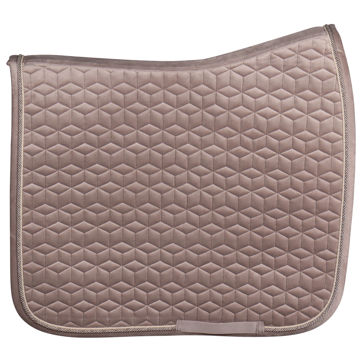 Zadeldek Kentucky Basic Velvet Lichtbruin 2 Zadeldek Kentucky Basic Velvet Lichtbruin - Afbeelding 2