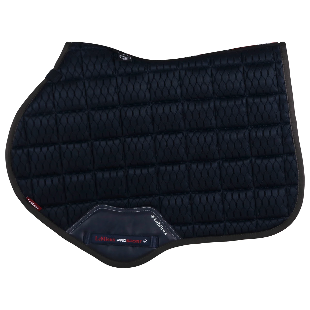 Zadeldek LeMieux Carbon Mesh Air Cc Square Donkerblauw 1 Zadeldek LeMieux Carbon Mesh Air Cc Square Donkerblauw
