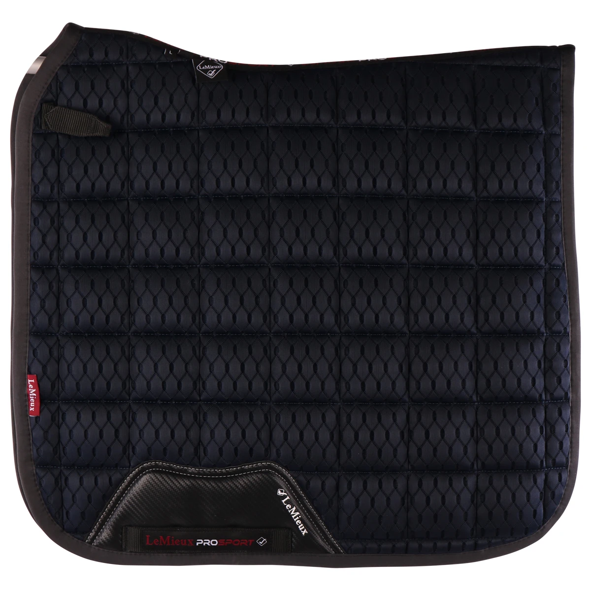 Zadeldek LeMieux Carbon Mesh Air Dressage Donkerblauw 1 Zadeldek LeMieux Carbon Mesh Air Dressage Donkerblauw