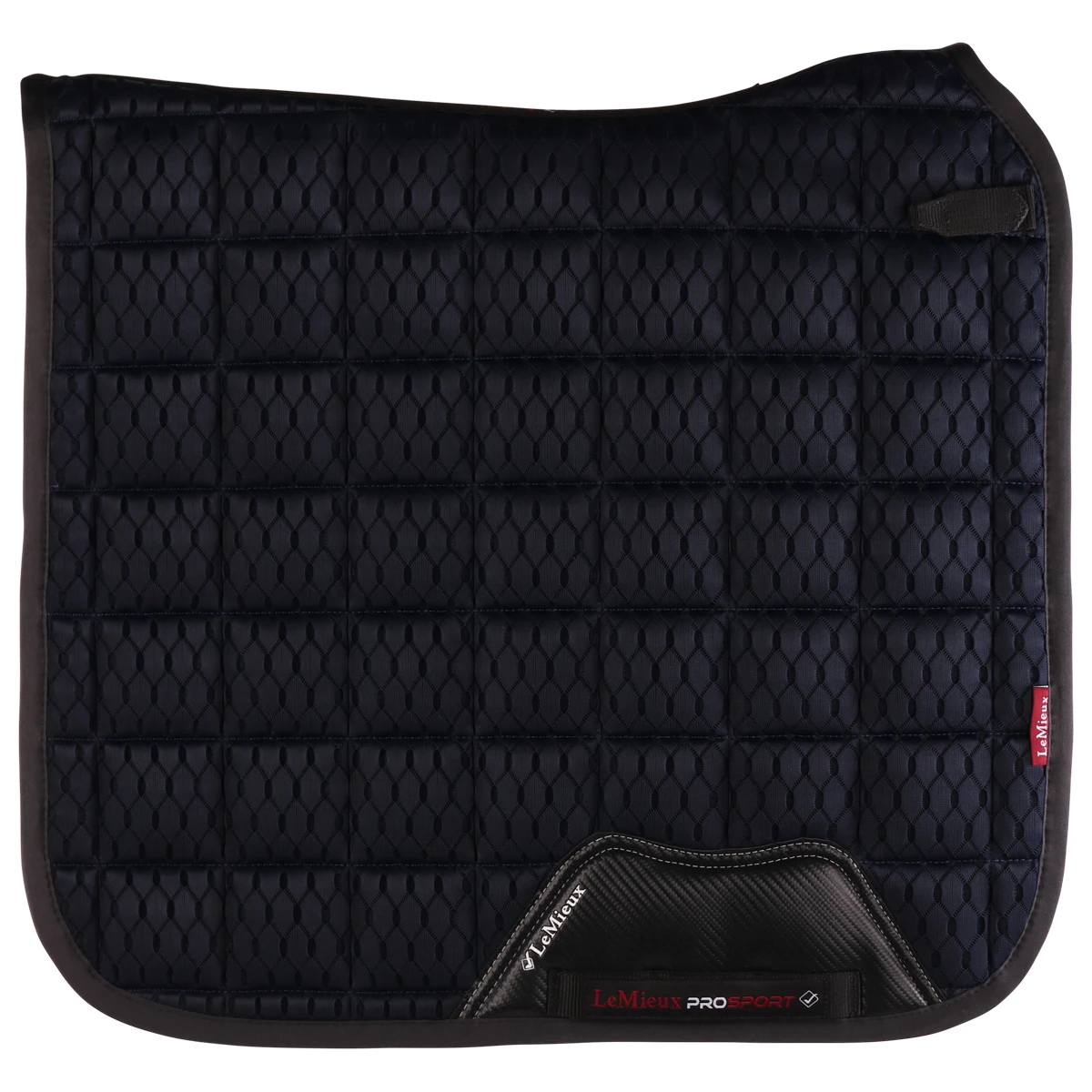 Zadeldek LeMieux Carbon Mesh Air Dressage Donkerblauw 2 Zadeldek LeMieux Carbon Mesh Air Dressage Donkerblauw - Afbeelding 2
