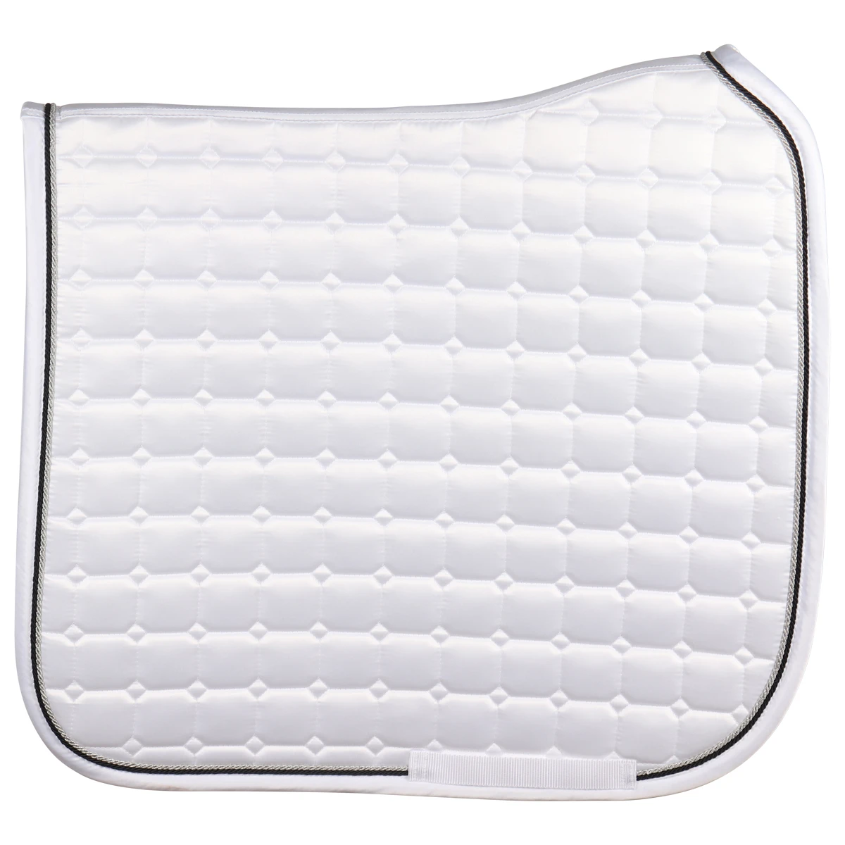 Zadeldek QHP Glitz Wit-zwart 2 Zadeldek QHP Glitz Wit-zwart - Afbeelding 2