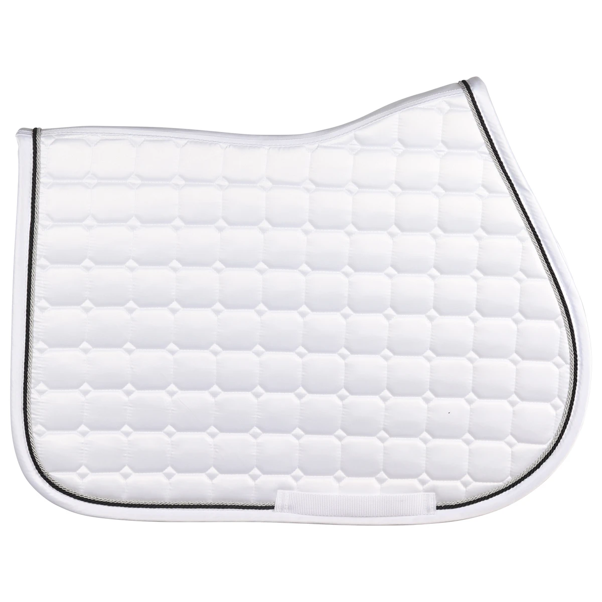 Zadeldek QHP Glitz Wit-zwart 4 Zadeldek QHP Glitz Wit-zwart - Afbeelding 4