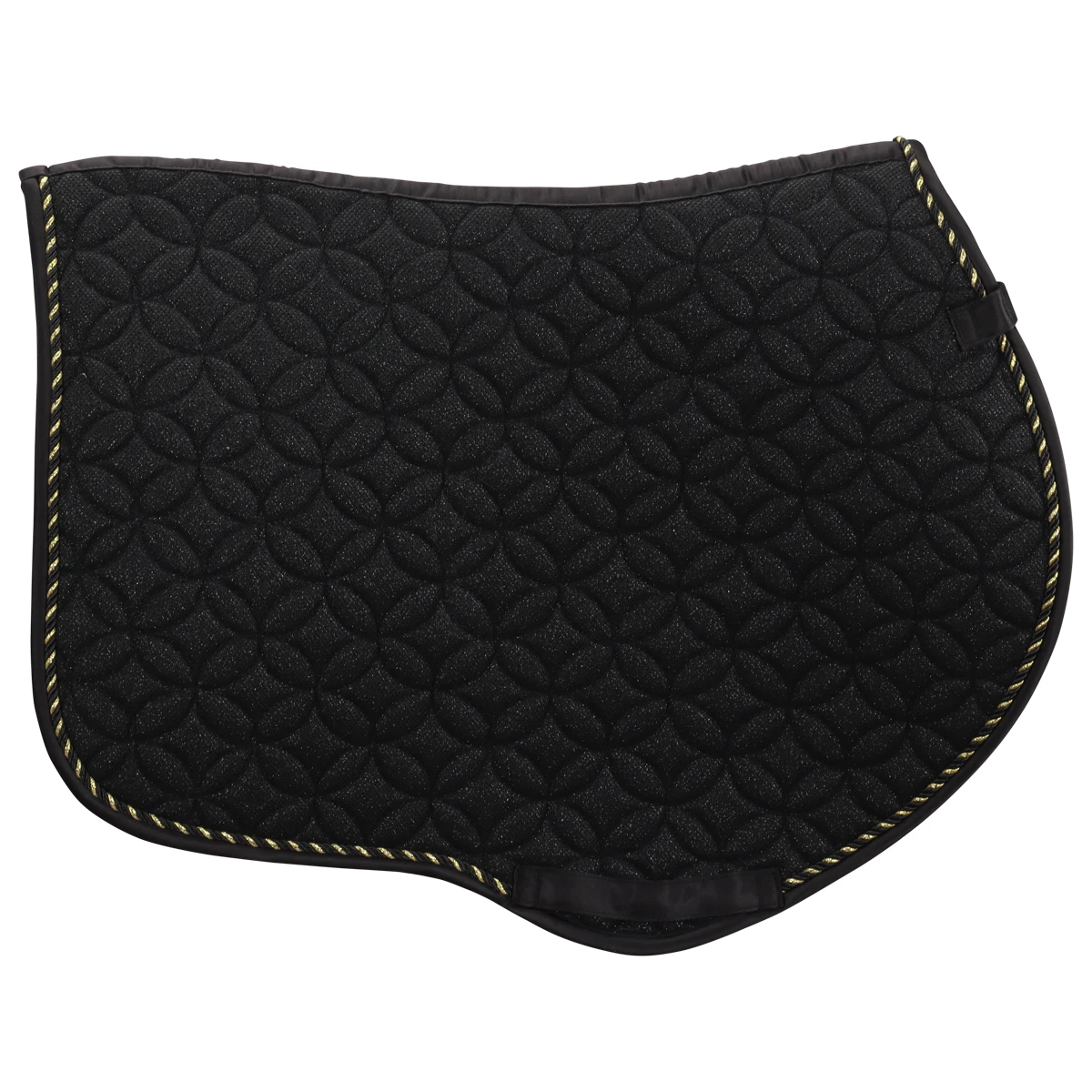 Zadeldek QHP Rio Zwart 4 Zadeldek QHP Rio Zwart - Afbeelding 4